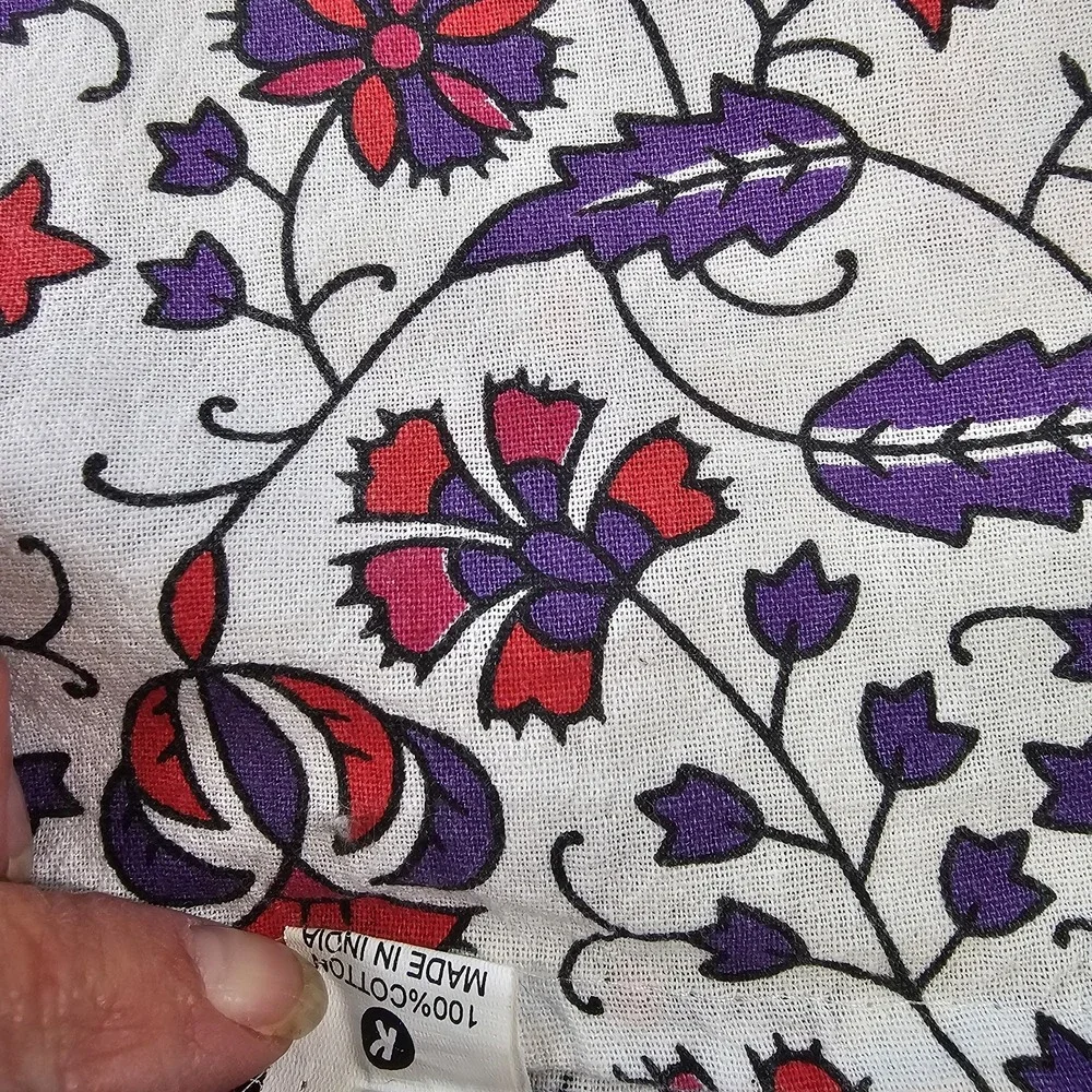 Mandala Design Colorful Cotton Fabric 51